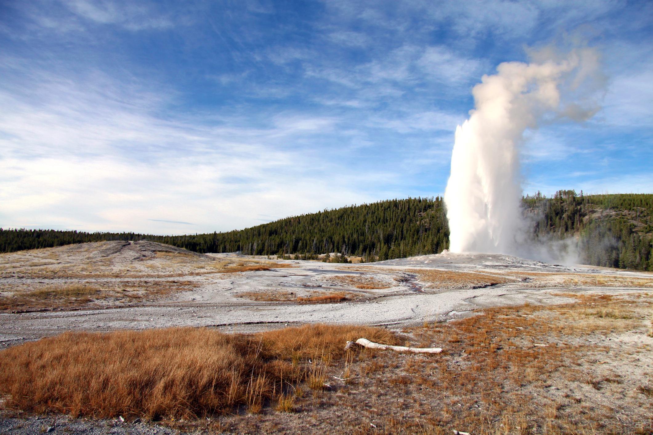Old Faithful Geyser, Yellowstone National Park